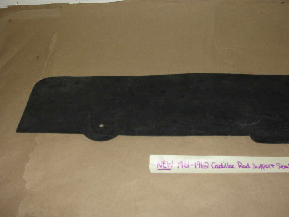 NEW 1961-1962 CADILLAC DEVILLE ELDORADO FLEETWOOD RADIATOR RAD SUPPORT SEAL SPLASH GUARD DUST SHIELD CAD-RAD-120 - Image 6