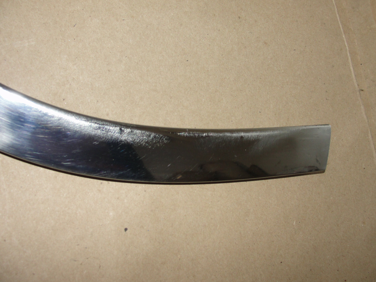 OEM 1959 1960 Cadillac Deville Flat Top 4 Door 4 Window RIGHT CENTER REAR ROOF PANEL UPPER MOLDING TRIM #4757526 - Image 6