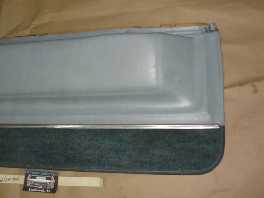 OEM 1971 1972 1973 1974 1975 1976 1977 1978 Cadillac Eldorado RIGHT PASSENGER SIDE FRONT LOWER DOOR PANEL LIGHT BLUE - Image 6