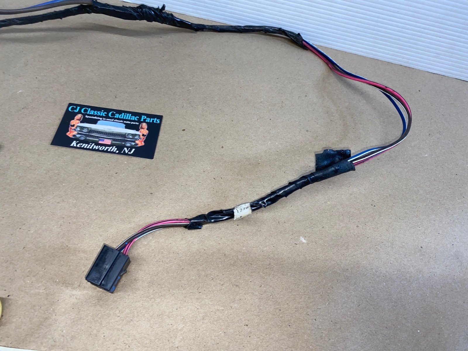 OEM 1974 1975 Cadillac Deville Eldorado Calais 2 Door RIGHT PASSENGER SIDE FRONT DOOR WINDOW SWITCH WINDOW MOTOR WIRE HARNESS CONNECTOR #9821270 - Image 16