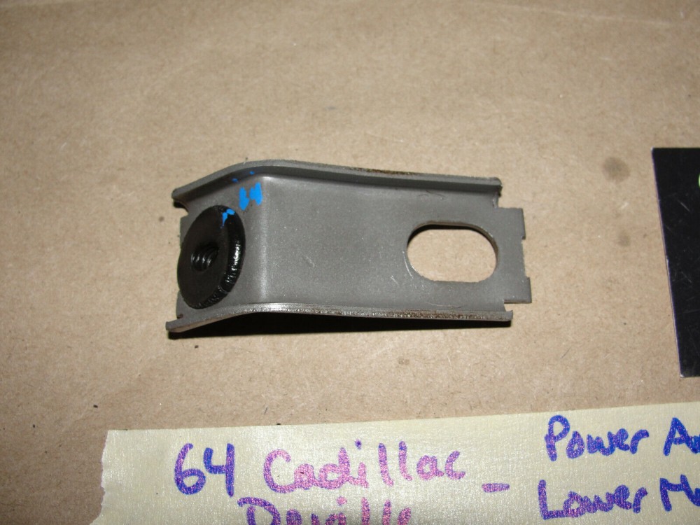OEM 1963 1964 Cadillac Deville Eldorado Fleetwood POWER ANTENNA LOWER MOUNTING BRACKET #1479301 - Image 6