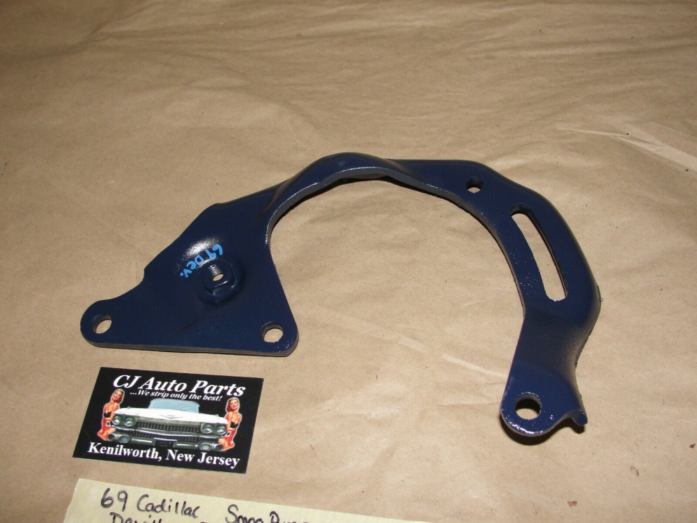 1968 1969 1970 1971 Cadillac 472/500 SMOG Secondary A.I.R. AIR INJECTION A.I.R. PUMP GENERATOR ALTERNATOR REAR MOUNTING BRACKET - Image 6