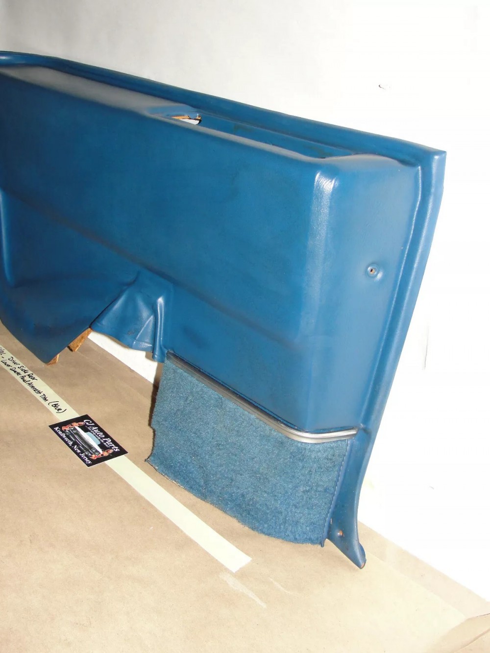 OEM 1971 1972 1973 Cadillac Coupe Deville Calais 2 Door LEFT DRIVER SIDE REAR LOWER DOOR QUARTER PANEL ARMREST - Image 6