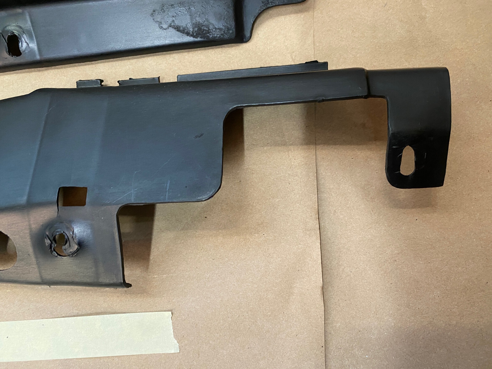 OEM 1977 1978 1979 Cadillac Deville LEFT & RIGHT UPPER RAD SUPPORT SPLASH GUARDS FILLERS PANELS #1614992/#1614993 - Image 6