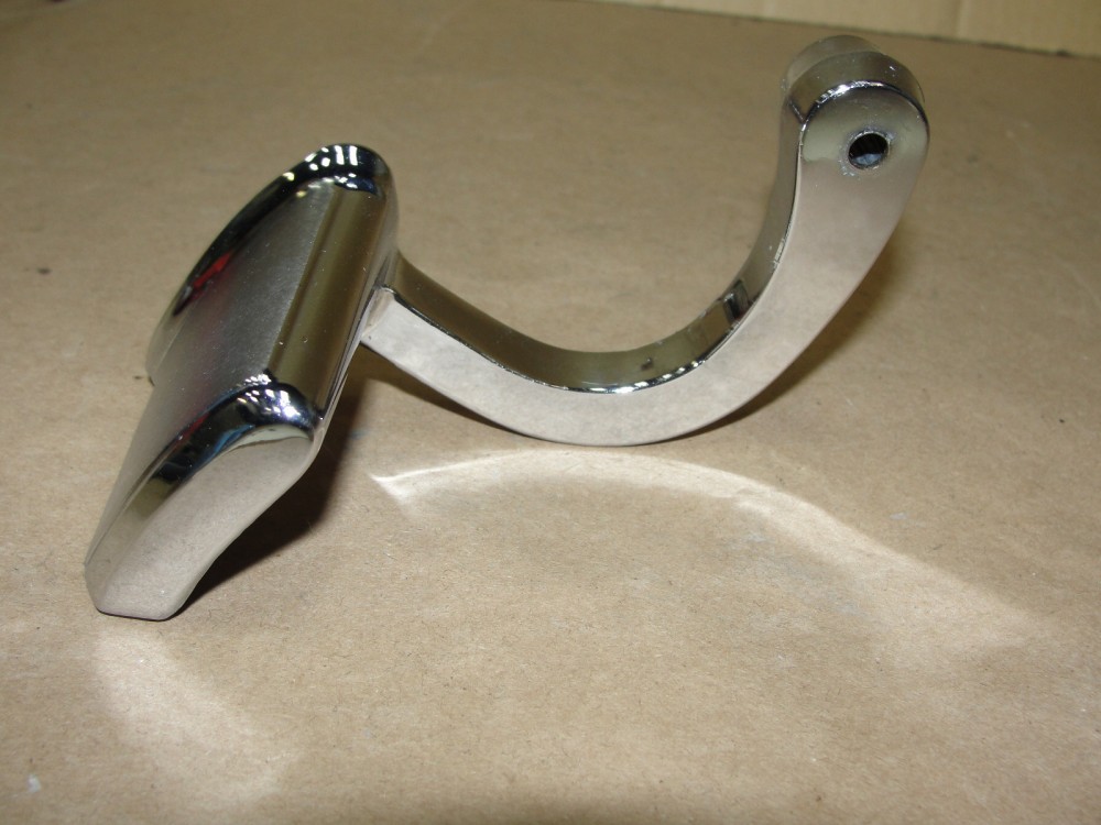 OEM 1966 Cadillac Fleetwood Calais Eldorado Deville RIGHT PASSENGER SIDE INTERIOR CHROME DOOR HANDLE #4537107 - Image 6