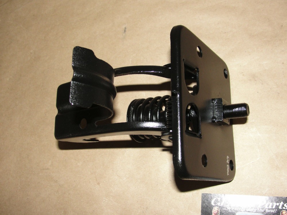 OEM 1963 1964 Cadillac Deville Fleetwood Upper Hood Safety Catch Latch Release Pop-Up Spring Assembly - Image 6