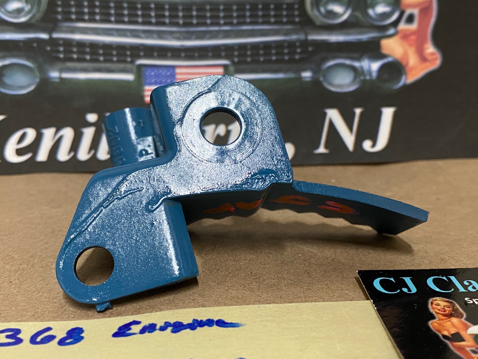 OEM 1980 Cadillac Deville Fleetwood Eldorado Seville 368 Engine TIMING TAB INDICATOR MARK POINTER #1616802 - Image 10