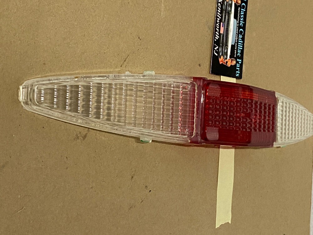 OEM 1967 1968 Cadillac Deville Fleetwood Calais Rear Tail Light Lens #5959150 - Image 6