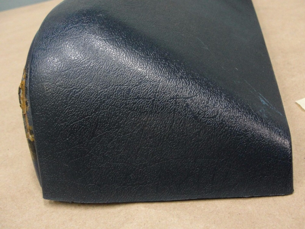 OEM 1966 1967 Cadillac Fleetwood LIMO LIMOUSINE LEFT DRIVER SIDE FRONT DOOR PANEL ARM REST BASE PAD TRIM - - DARK BLUE - Image 6