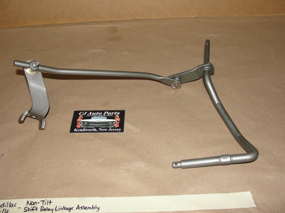 OEM 1966 Cadillac Calais Deville Eldorado Fleetwood NON-TILT COLUMN TRANSMISSION SHIFT RELAY LEVER ROD LINKAGE ASSEMBLY #1484346/1486750/1484416 - Image 6