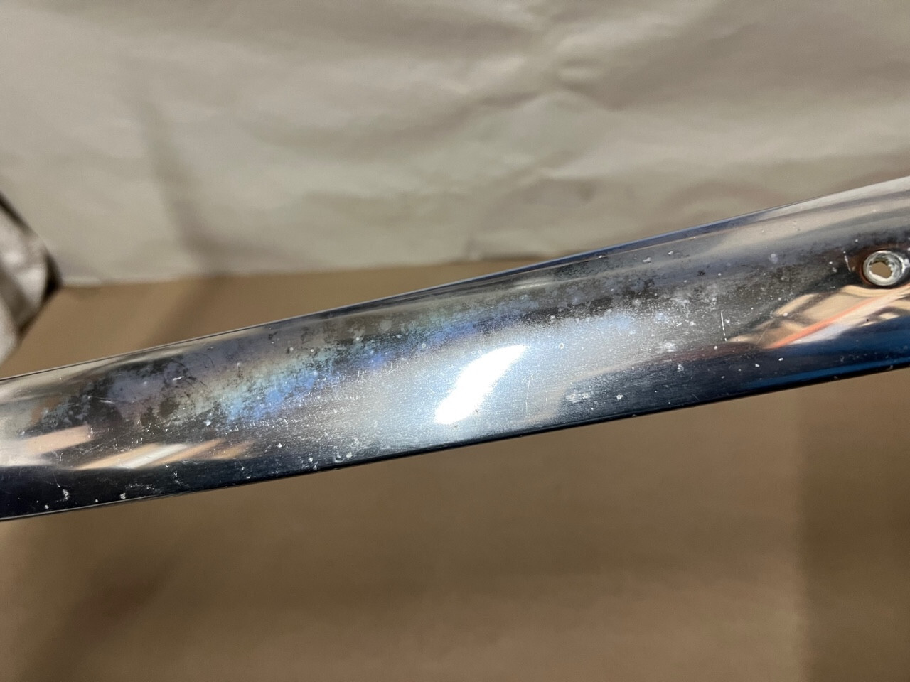 OEM 1959 1960 Cadillac Sedan Deville FLAT TOP INTERIOR RIGHT SIDE REAR UPPER HEADLINER TRIM #4785463 - Image 6