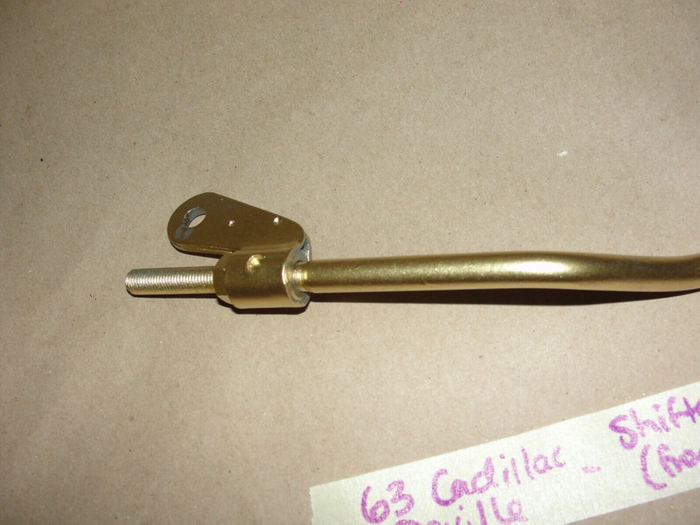 OEM 1963 Cadillac Deville Eldorado Fleetwood 390 Engine STEERING COLUMN TO TRANSMISSION SHIFTER LINKAGE ROD #1479380, #1477214 - Image 6