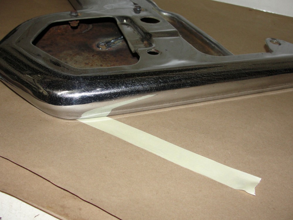 OEM 1965 Cadillac Deville Eldorado Fleetwood Calais LEFT DRIVER SIDE FRONT BUMPER UPPER END #35113312 - Image 6
