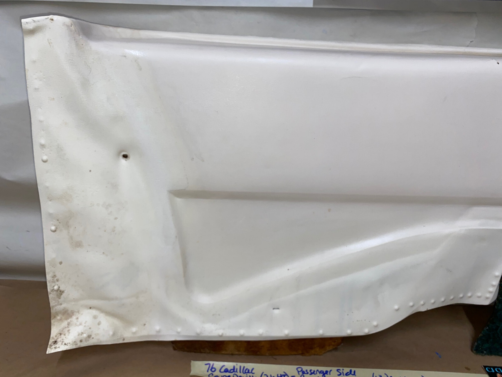 OEM 1971 1972 1973 1974 1975 1976 Cadillac Coupe Deville & Calais 2 DOOR LEFT DRIVER SIDE REAR LOWER DOOR PANEL ARM REST - Image 7