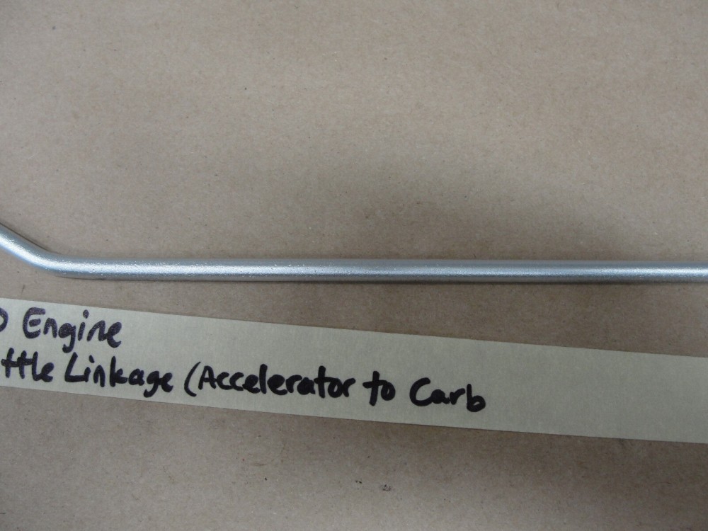 1959 1960 1961 1962 Cadillac DEVILLE ELDORADO FLEETWOOD 390 ENGINE THROTTLE ACCELERATOR LINKAGE ROD CABLE TO 4BBL CARB #1470924 - Image 6