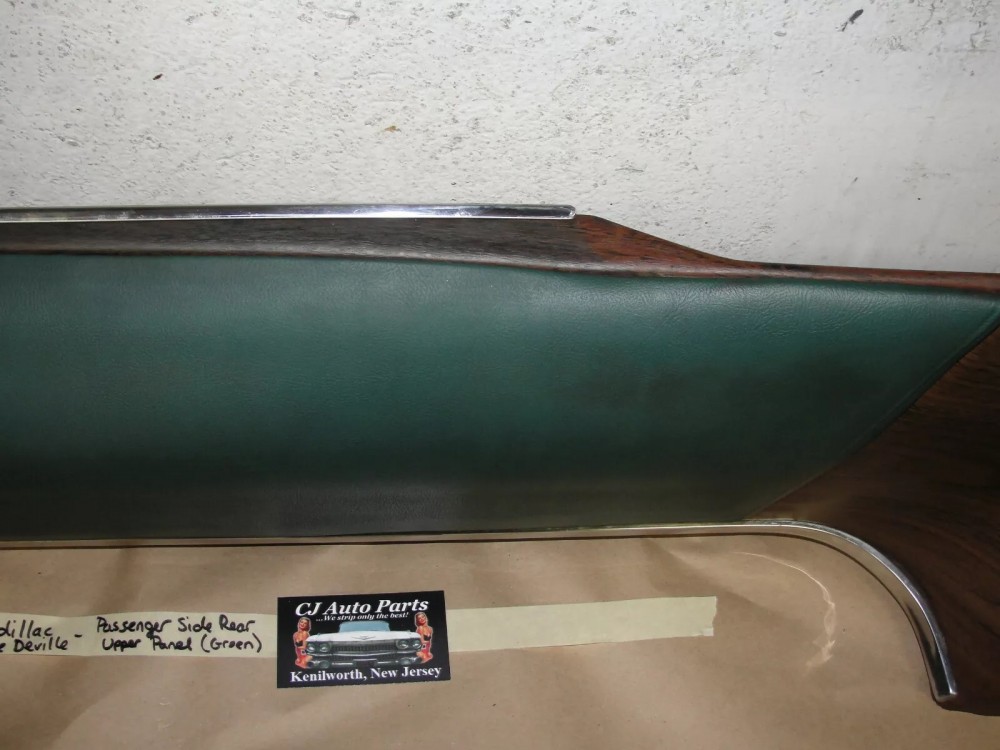 OEM 1973 Cadillac Coupe Deville Calais 2 Door RIGHT PASSENGER SIDE REAR UPPER DOOR QUARTER PANEL TRIM - Image 6