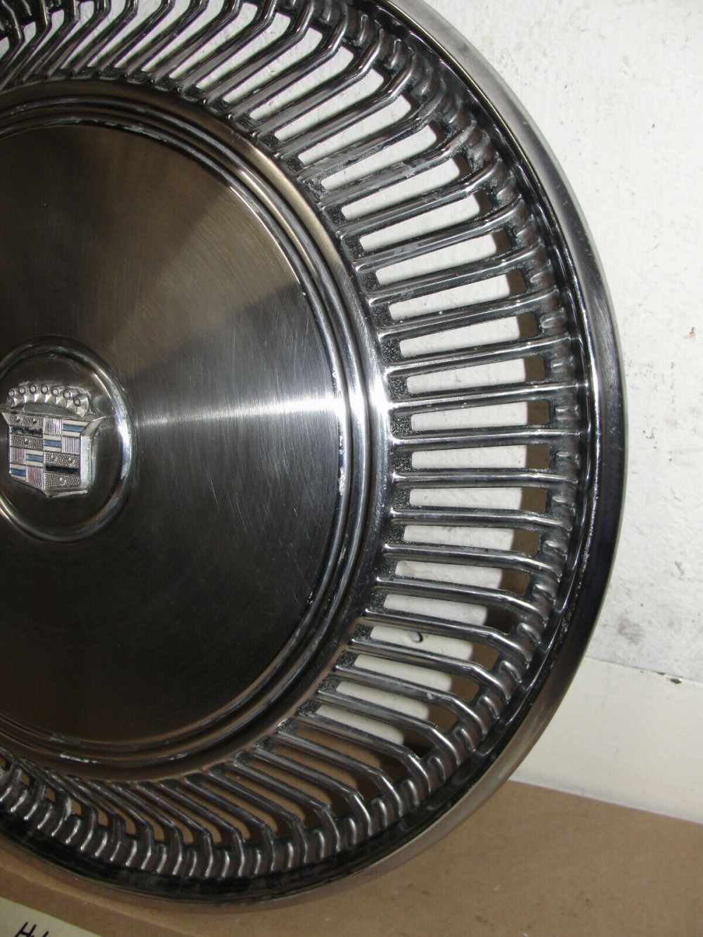 OEM 1967 1968 1969 1970 1971 1972 1973 1974 1975 1976 1977 1978 Cadillac Eldorado 15" STEEL WHEEL HUBCAP WHEEL COVER #1 - Image 6