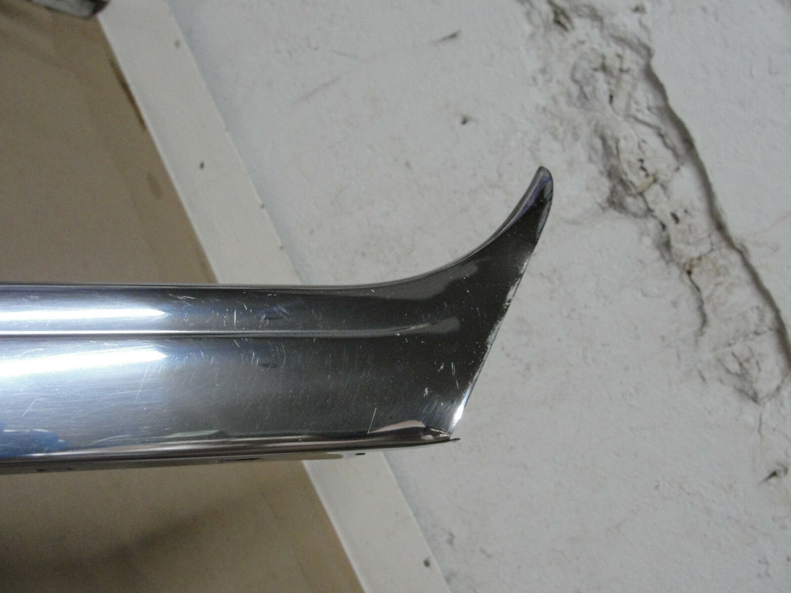 OEM 1960 Cadillac Sedan Deville Flat Top LEFT REAR WINDSHIELD WINDOW MOLDING TRIM #3631564 - Image 6