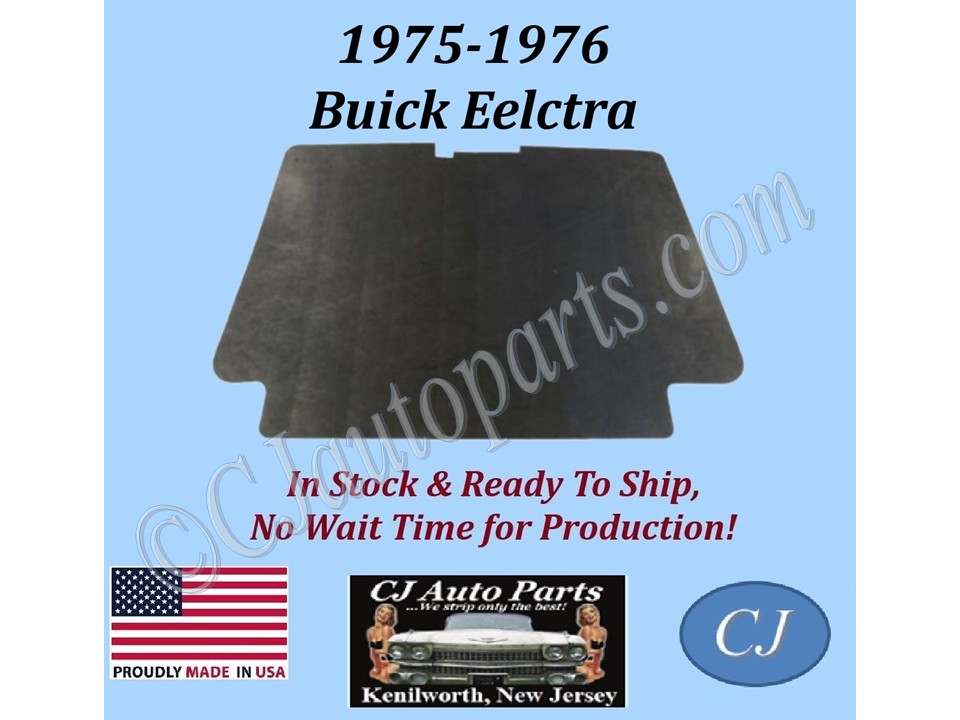 NEW 1975 1976 BUICK ELECTRA HOOD INSULATION - 1/2" THICK -BUK-HIN-145