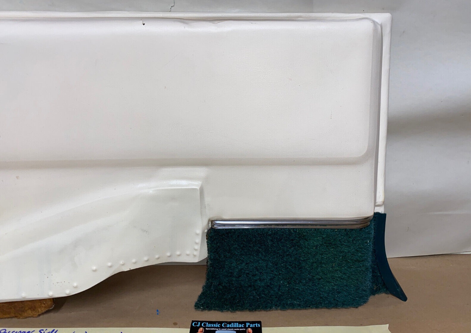 OEM 1971 1972 1973 1974 1975 1976 Cadillac Coupe Deville & Calais 2 DOOR LEFT DRIVER SIDE REAR LOWER DOOR PANEL ARM REST - Image 8