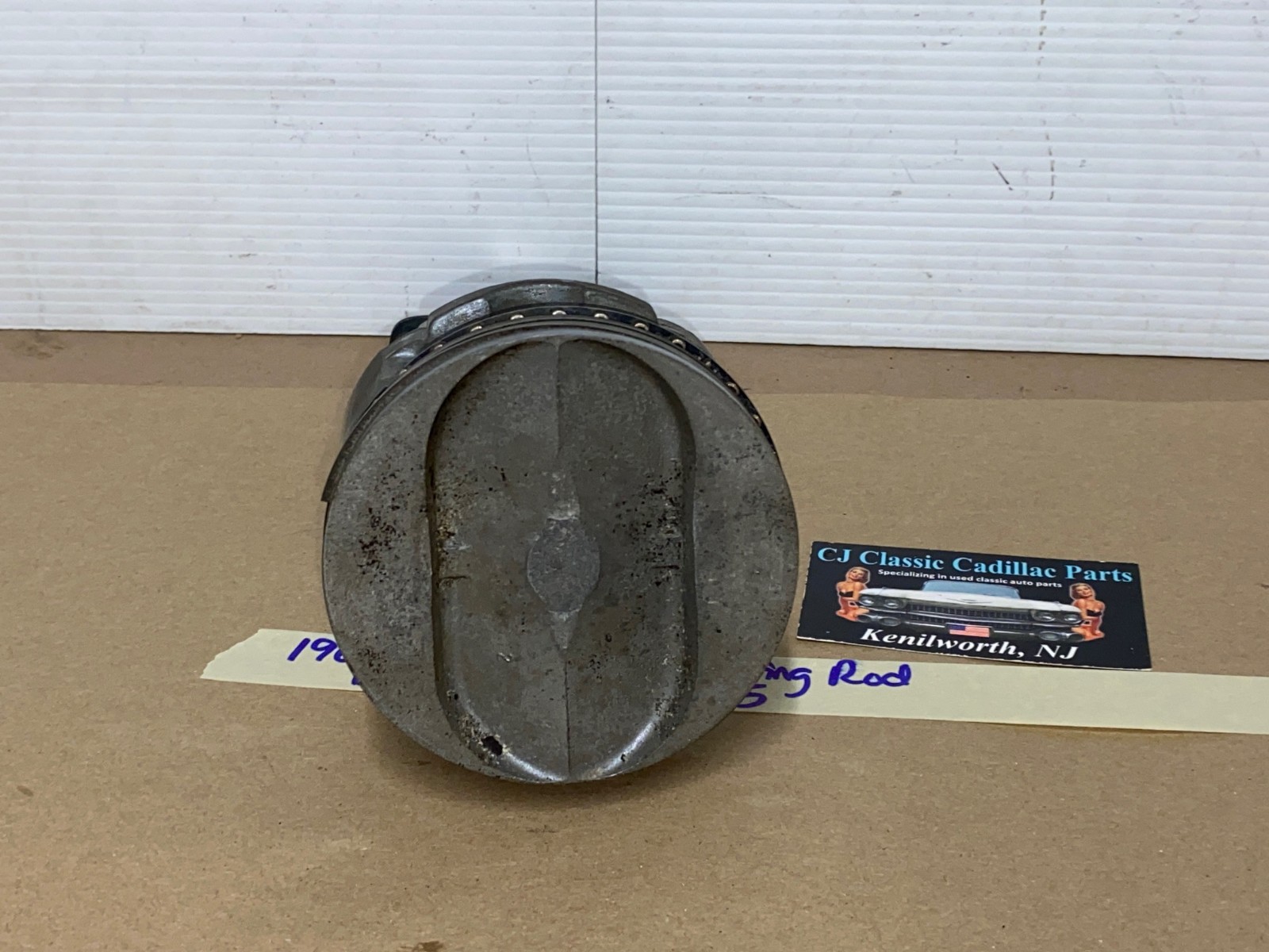 OEM 1964 1965 1966 1967 Cadillac Deville Fleetwood Eldorado Calais 429 ENGINE CONNECTING ROD & PISTON #5 - Image 10