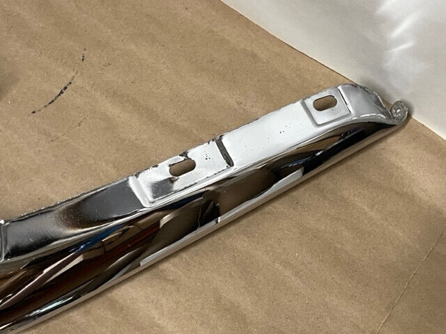 OEM 1959 Cadillac Deville Eldorado LEFT DRIVER SIDE FRONT BUMPER CENTER GRILL EXTENSION #1470318 - Image 7