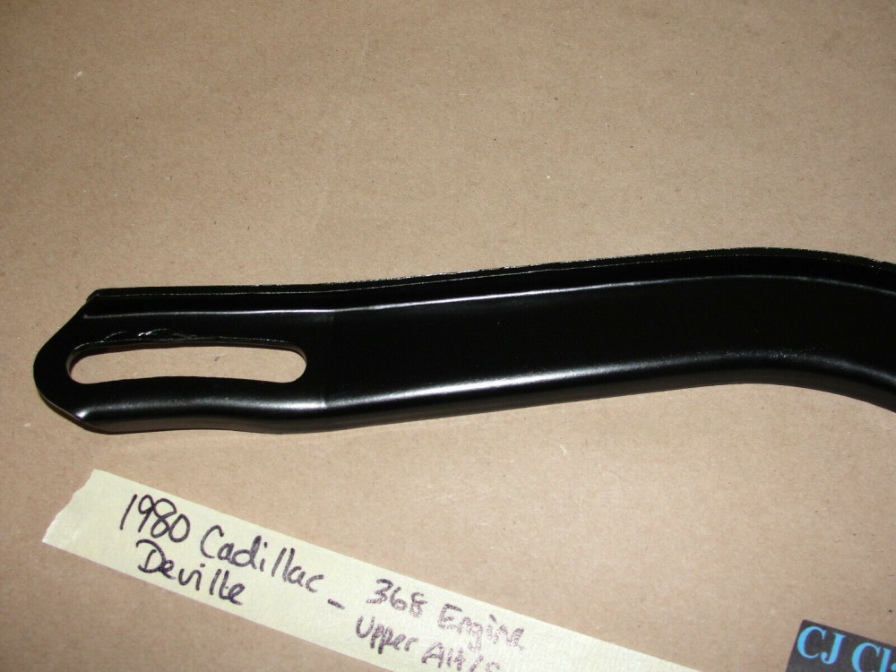 OEM 1980 Cadillac Deville Fleetwood 368 Engine UPPER ALTERNATOR/SMOG PUMP MOUNTING BRACKET ADJUSTER LINK #1616608 - Image 8