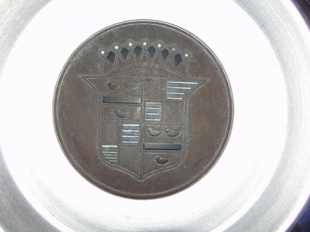 OEM 1954 1955 Cadillac Deville Eldorado Fleetwood 15" HUBCAP HUB CAP WHEEL COVER w/ CENTER CAP MEDALLION #005 - Image 7