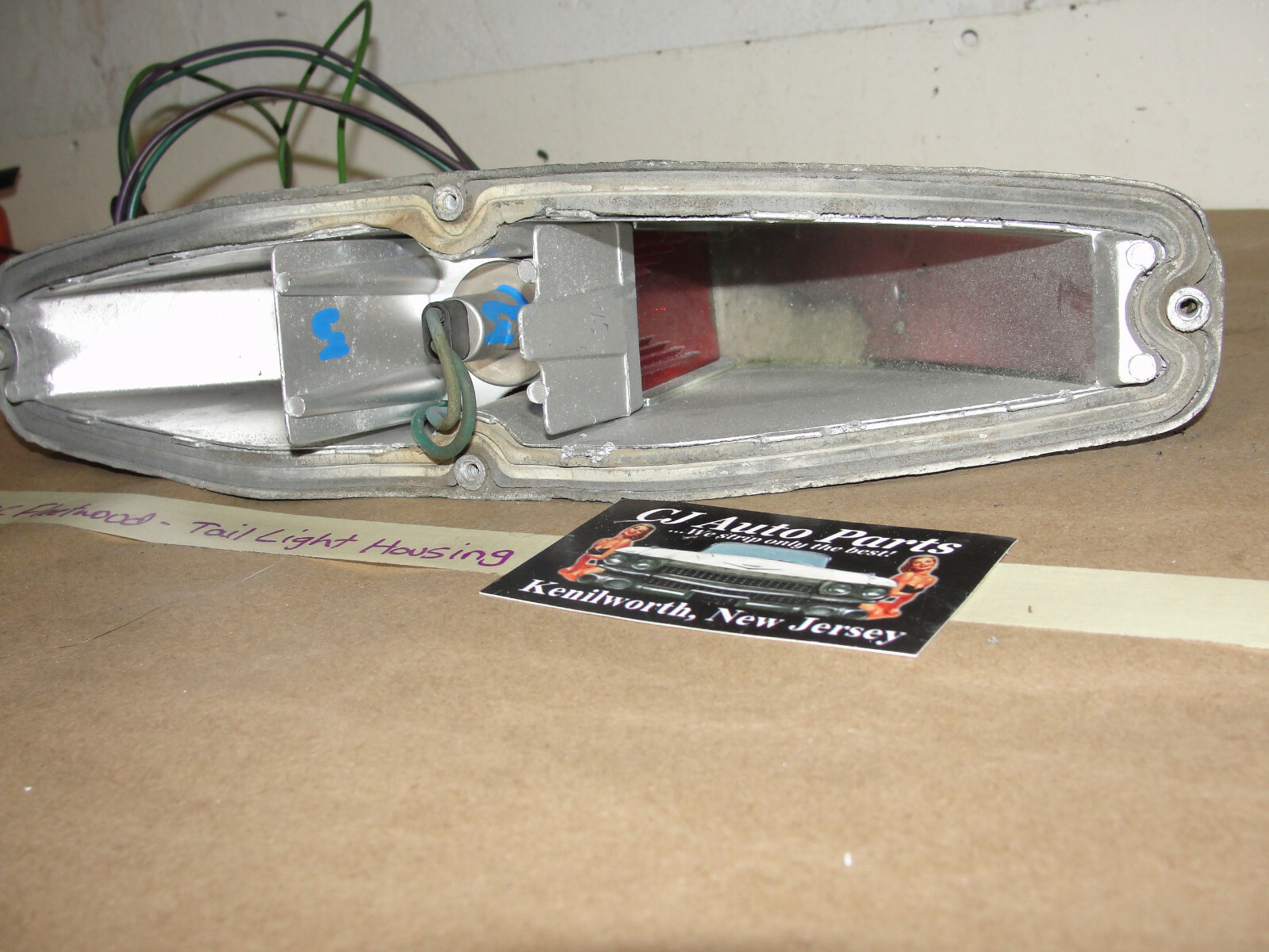 OEM 1964 Cadillac Fleetwood Deville Eldorado TAIL LIGHT BULB HOUSING ~ **TESTED** #5954877/#5954854/#5954885 - Image 7