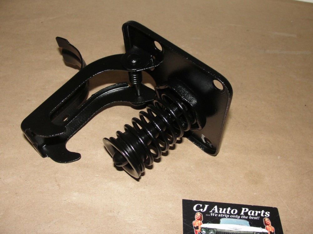 OEM 1963 1964 Cadillac Deville Fleetwood Upper Hood Safety Catch Latch Release Pop-Up Spring Assembly - Image 7