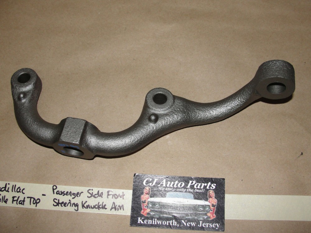 OEM 1957 1958 1959 1960 Cadillac Deville Fleetwood Eldorado Flat Top RIGHT FRONT STEERING KNUCKLE SPINDLE ARM - Image 7