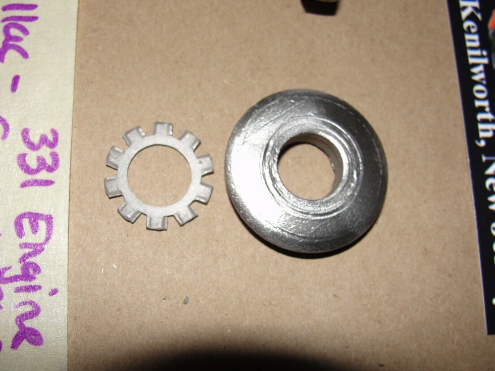OEM 1948 1949 1950 1951 1952 1953 1954 1955 1956 1957 1958 Cadillac Deville Eldorado Fleetwood 331 ENGINE CRANK CRANKSHAFT BOLT & WASHER #1451724 - Image 8