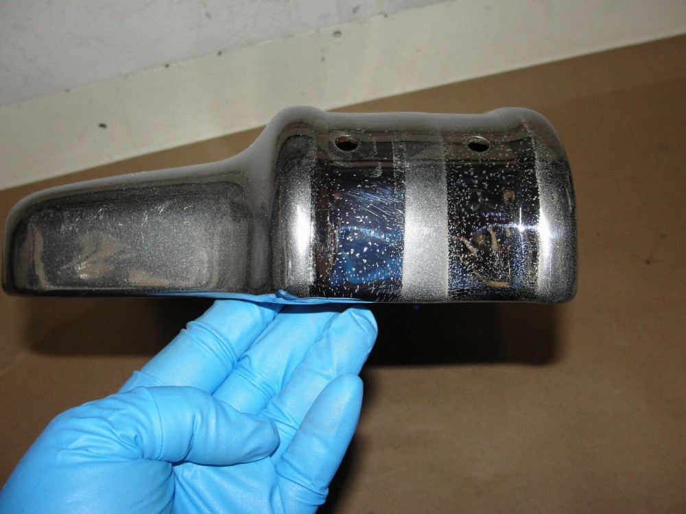 OEM 1977 1978 1979 Cadillac Deville Fleetwood RIGHT PASSENGER SIDE FRONT BUMPER END CORNER #1616191 - Image 7