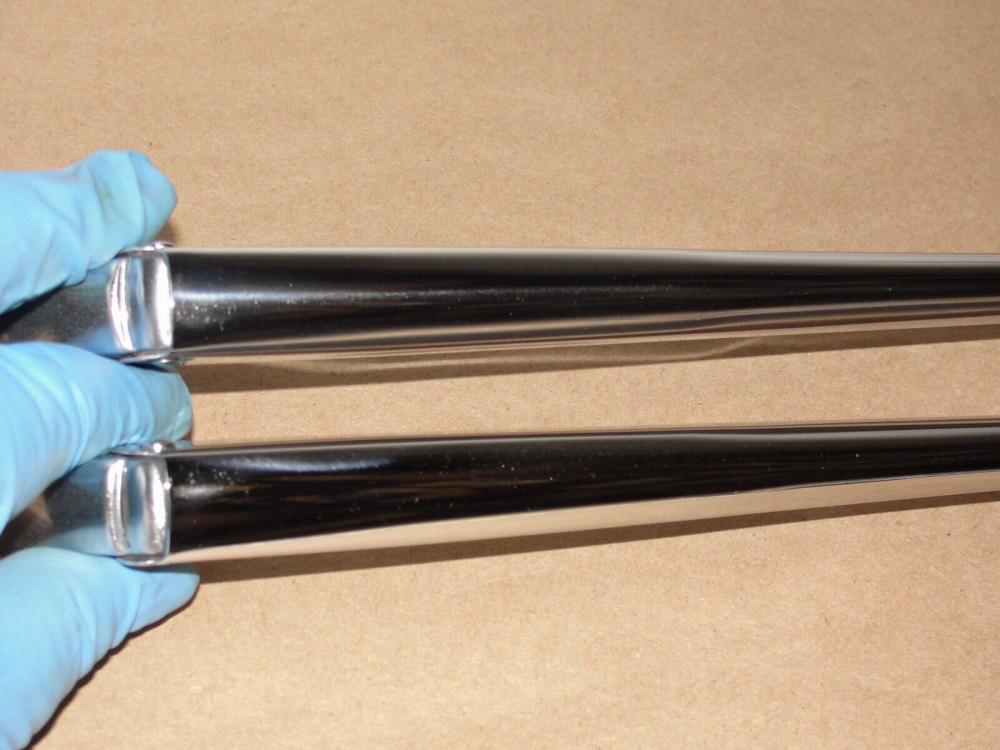 OEM 1965 1966 1967 Cadillac Deville Eldorado Fleetwood Calais TRICO WINDSHIELD WIPER ARMS - LEFT & RIGHT - POLISHED - Image 7