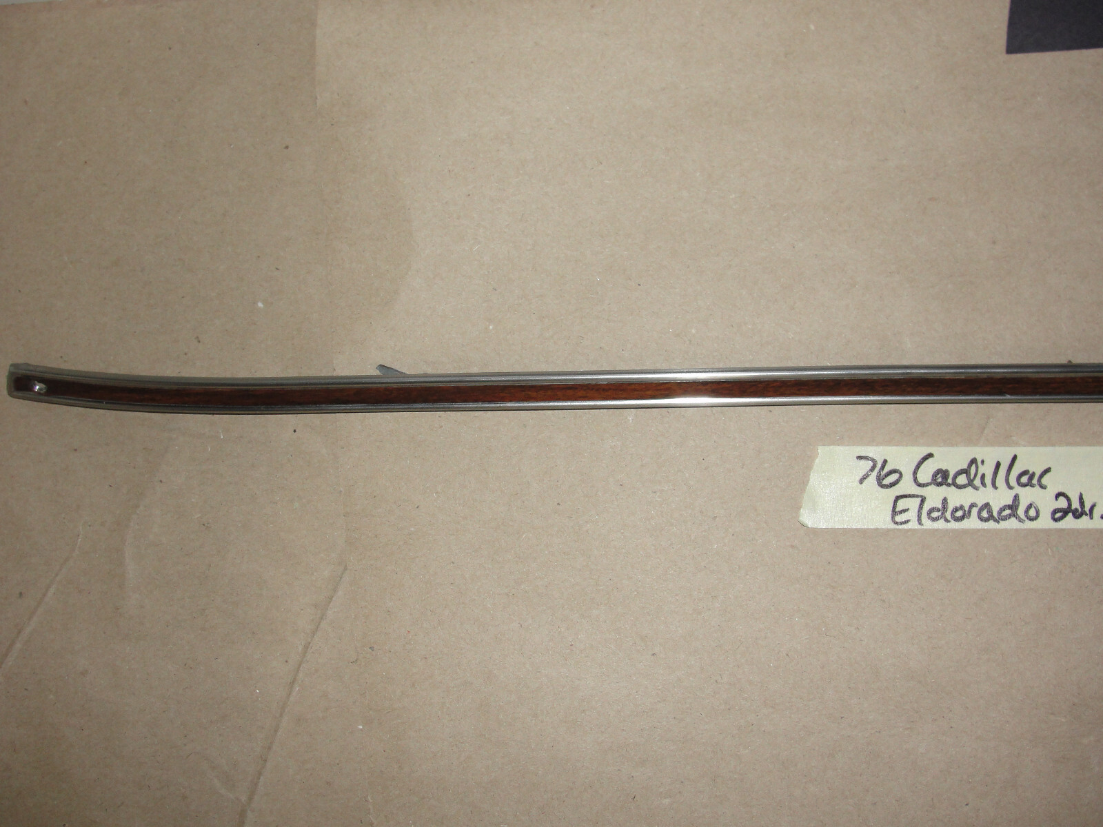 OEM 1972 1973 1974 1975 1976 Cadillac Eldorado 2DR RIGHT PASS SIDE FRONT DOOR PANEL CENTER MOLDING TRIM - Image 7