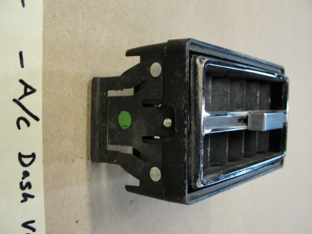 OEM 1967 Cadillac Deville Eldorado Calais Fleetwood CHROME INTERIOR DASH AC HEATER SIDE VENT DUCT #1489138 - Image 7