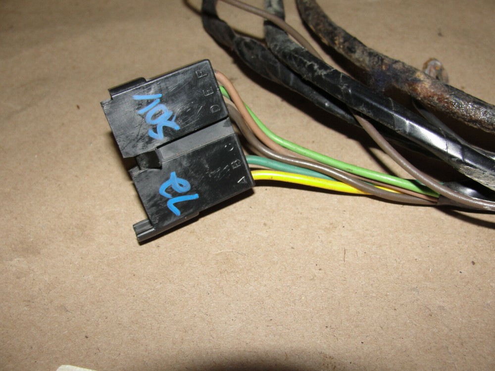 OEM 1971 1972 Cadillac Deville Eldorado Fleetwood TRUNK TAIL LIGHT GAS TANK WIRE HARNESS CONNECTORS - Image 7