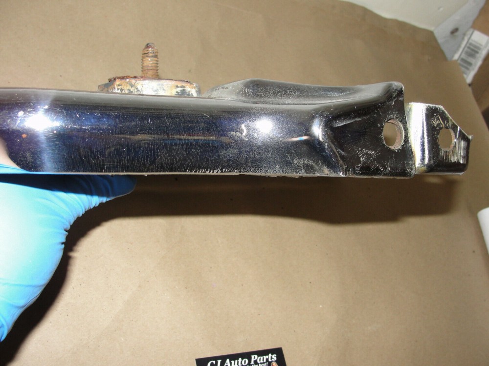 OEM 1966 Cadillac Deville Eldorado Calais Fleetwood RIGHT PASSENGER SIDE UPPER FRONT BUMPER END #3513679 - Image 7