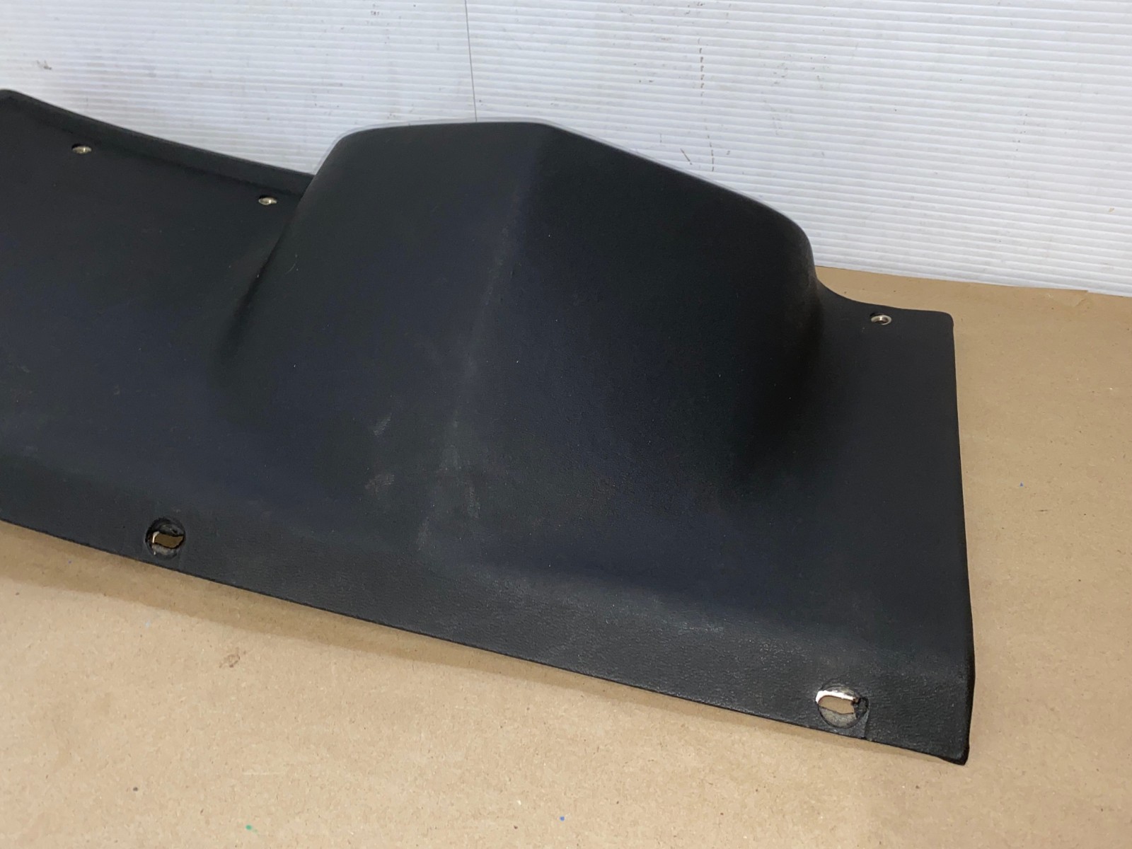 OEM 1974 1975 1976 Cadillac Deville Fleetwood Calais 1974 1975 1976 1977 1978 Eldorado LEFT DASH LOWER UNDER STEERING COLUMN BEZEL TRIM BLACK #3516124 - Image 7