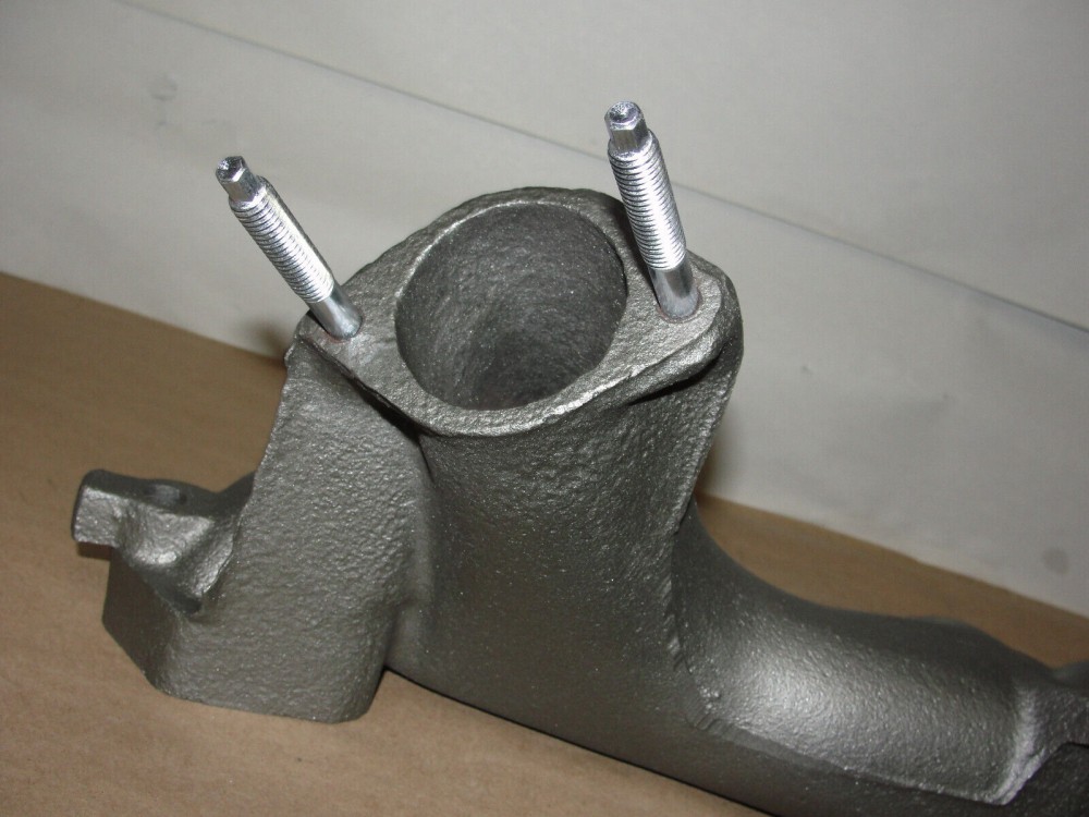 OEM 1964 CADILLAC FLEETWOOD, SERIES 62, DEVILLE, ELDORADO, 75 SERIES 429 ENGINE RIGHT PASSENGER SIDE EXHAUST MANIFOLD #1481668 (also fits 1965 Cadillac 75 Series, Commercial Chassis) - Image 7