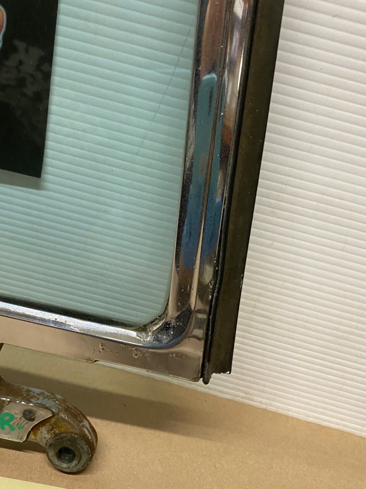 OEM 1962 1963 1964 Cadillac Eldorado Deville Convertible RIGHT REAR QUARTER WINDOW GLASS & FRAME #4439717/#5719066 - Image 7