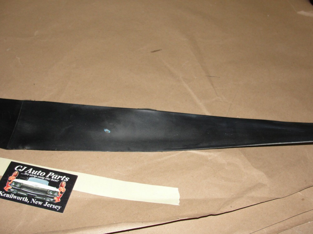 OEM 1967 Cadillac Fleetwood Deville Calais REAR BACK BUMPER TO TRUNK FILLERS PANEL #1487369 - Image 7