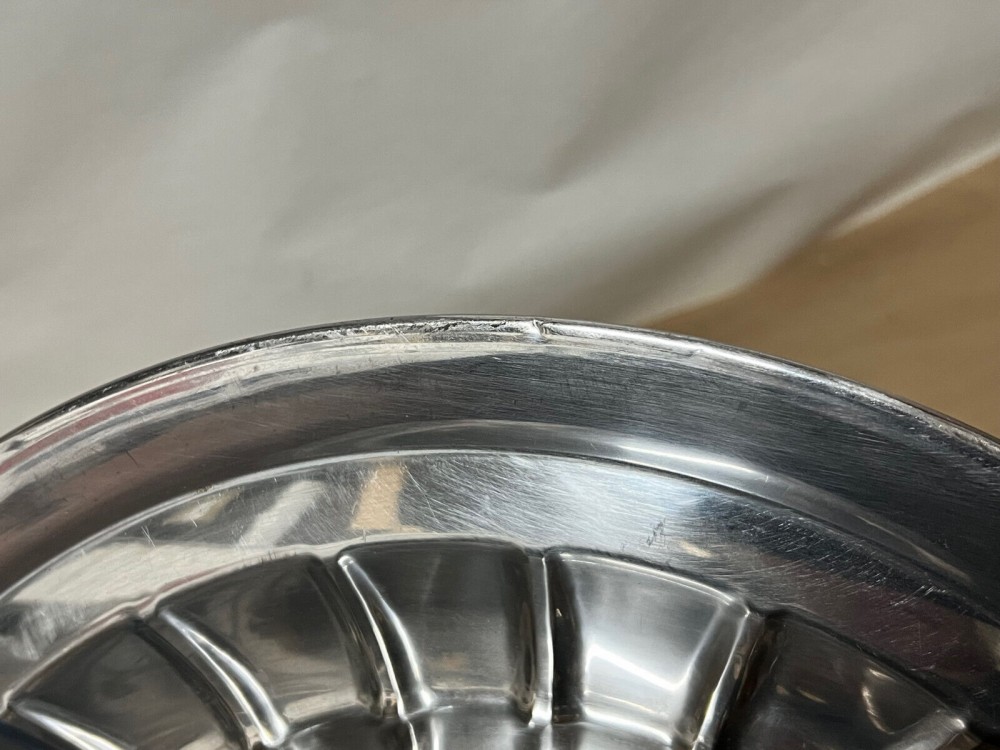 OEM 1958 1959 Cadillac Deville Eldorado Fleetwood 15" HUBCAP WHEEL COVERS (ONE HUBCAP) - Image 7