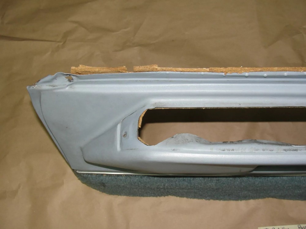 OEM 1971 1972 1973 1974 1975 1976 1977 1978 Cadillac Eldorado RIGHT PASSENGER SIDE FRONT LOWER DOOR PANEL LIGHT BLUE - Image 7