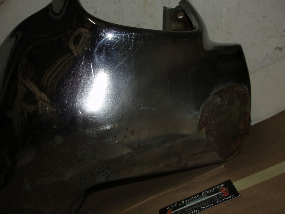 OEM 1958 Cadillac Deville Eldorado Fleetwood RIGHT PASSENGER SIDE FRONT BUMPER END LOWER #3511183 - Image 8