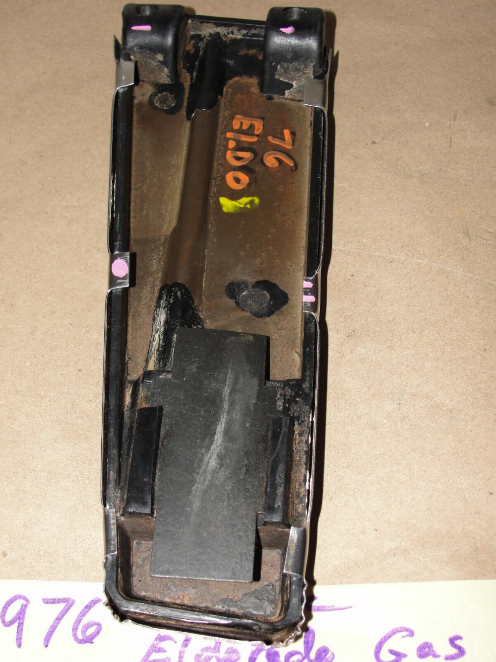 OEM 1971 1972 1973 1974 1975 1976 Cadillac Eldorado ACCELERATOR GAS PEDAL PAD WITH CHROME TRIM #412763 - Image 7