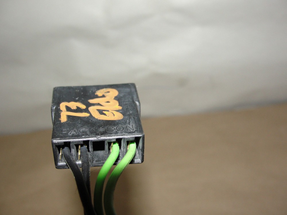 OEM 1971 1972 1973 Cadillac Eldorado Deville Fleetwood Calais DASH SPEAKERS WIRE HARNESS CONNECTOR - Image 8