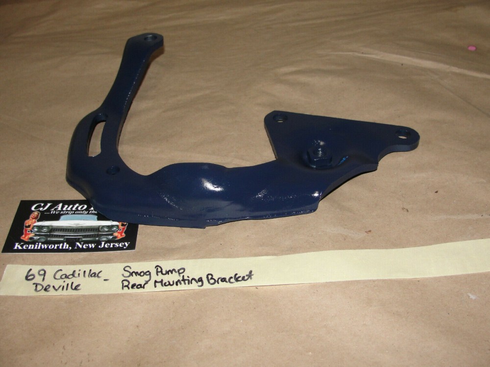 1968 1969 1970 1971 Cadillac 472/500 SMOG Secondary A.I.R. AIR INJECTION A.I.R. PUMP GENERATOR ALTERNATOR REAR MOUNTING BRACKET - Image 8