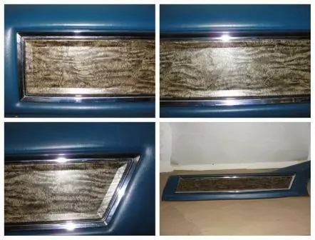 OEM 1971 1972 Cadillac Coupe Deville Calais Coupe RIGHT SIDE REAR UPPER QUARTER DOOR PANEL TRIM - Image 8