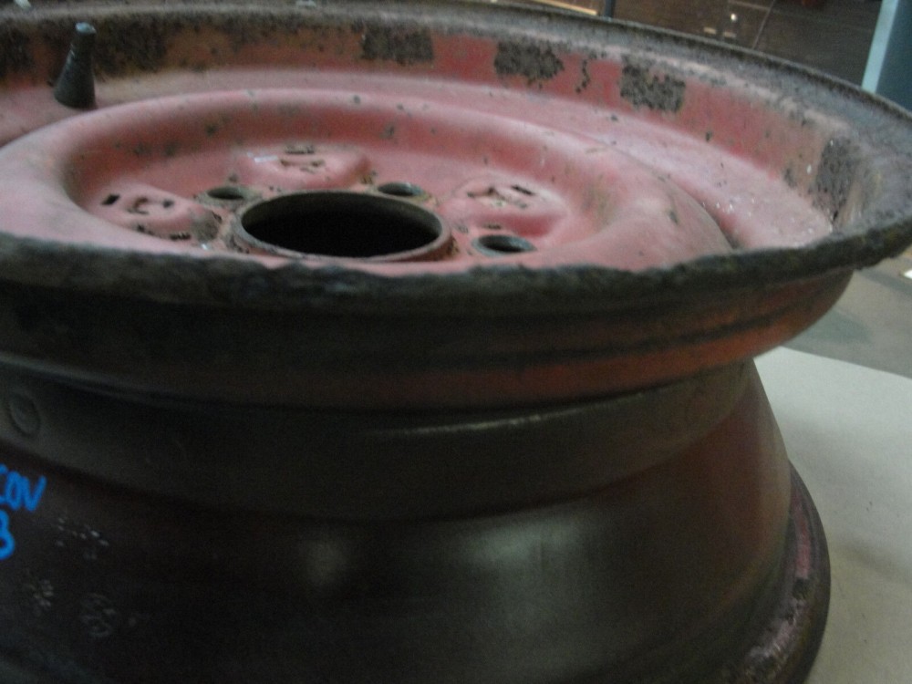 OEM 1948 1949 1950 1951 1952 1953 1954 1955 Cadillac Deville Fleetwood STEEL WHEEL RIM #003 15 X 6 KELSEY HAYS - Image 8